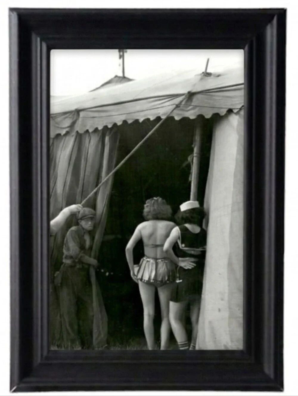 Freakshow Sideshow Carnival Circus Oddity Freaks Vintage banner frame print home